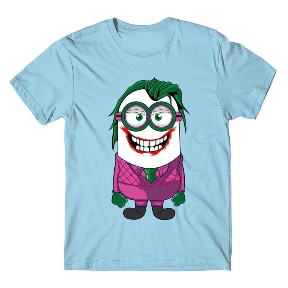Minions JOKER MIN Movie Retro Kids Fan Unisex T-Shirt